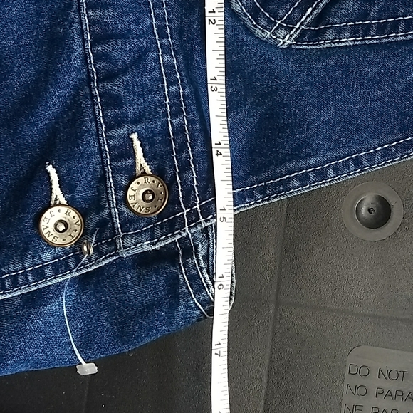 Vintage 90s RVT Women's Utility Carpenter Overall M/L - Picture 7 of 8